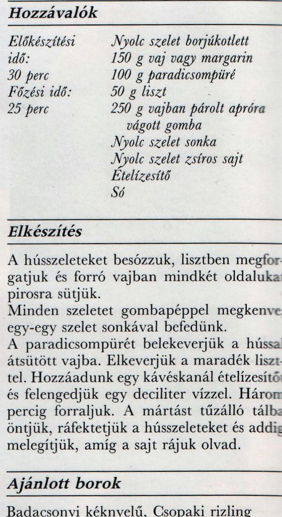 Magyar konyha Inyencek kezikonyve Kiado Editions Berlitz 1986